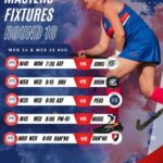 Round 18 Masters Fixtures