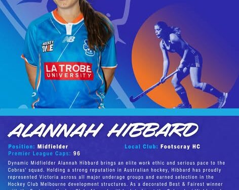 🏑 SUPPORT OUR FOOTSCRAY HOCKEY ONE PLAYERS 💙❤️