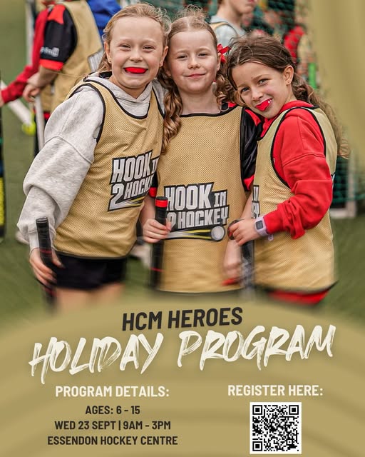 🏑 HOCKEY THESE SCHOOL HOLIDAYS! 🏑