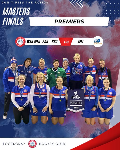 Women’s 35s Masters Premiers 2026