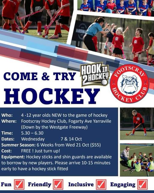 COME AND TRY HOCKEY